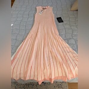 Tuckernuck light Pink stripe knit Amie Dress